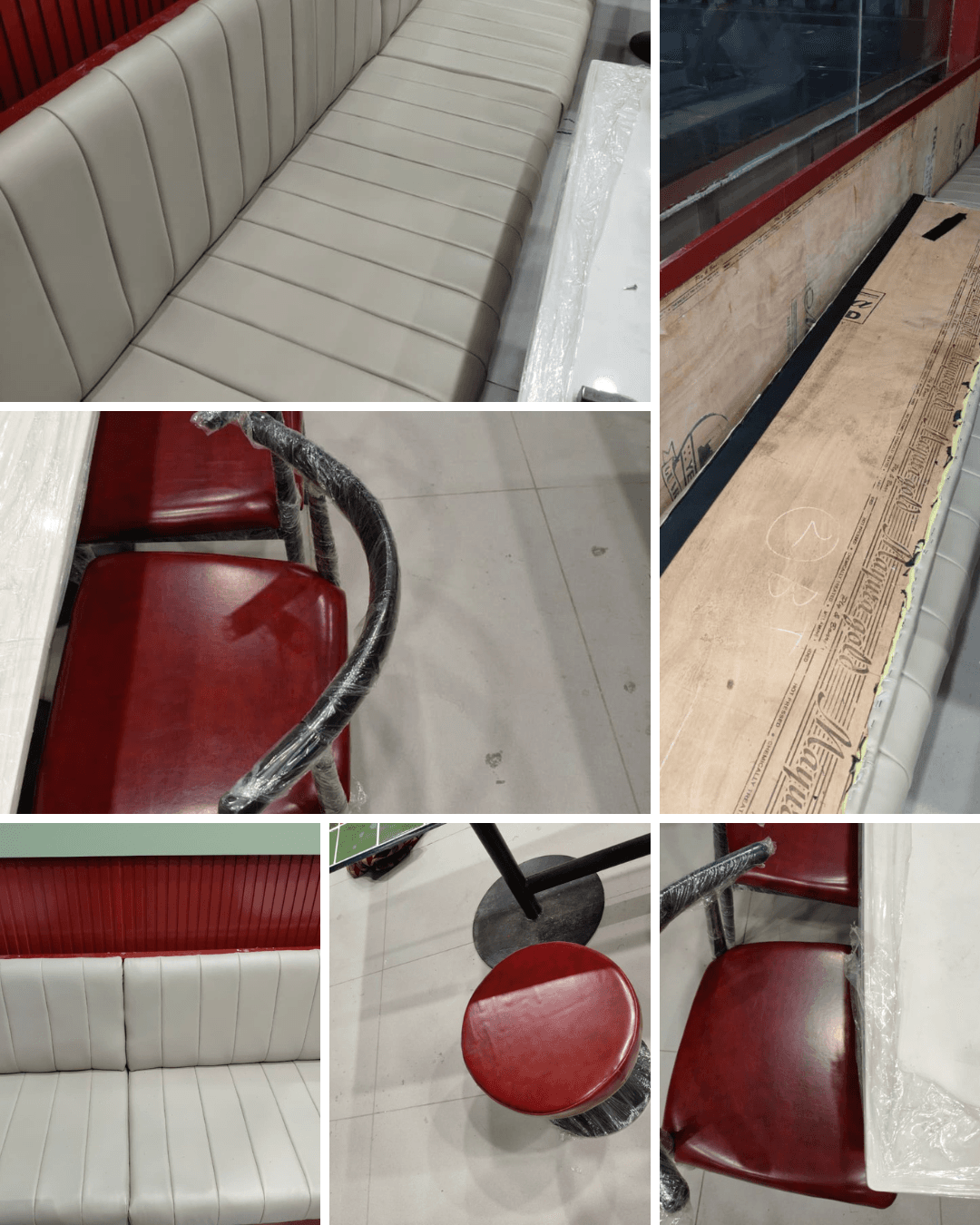 Restored sofa delivered to Chennai home white glove service